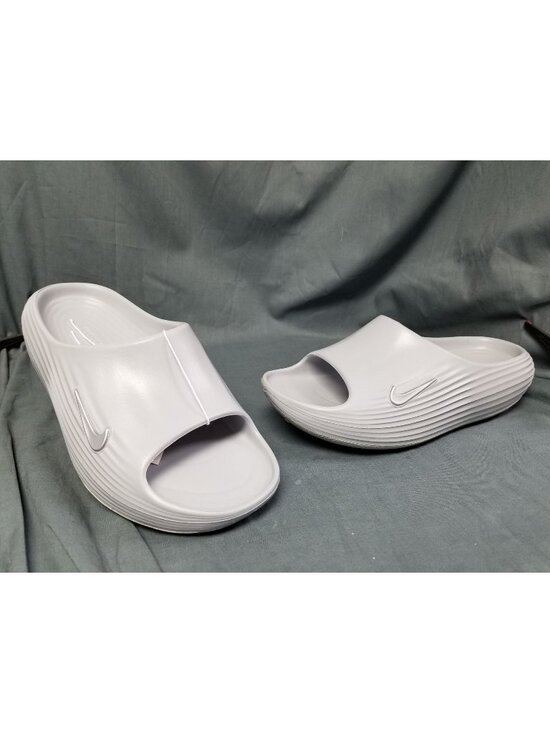 Nike Other - Nike ReactX Rejuven8 Slides HV4479 002 Wolf Grey Men's Size 7 NEW W/TAGS!